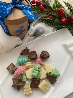 Эксклюзивные сырные трюфели с Дор Блю на тёмном шоколаде