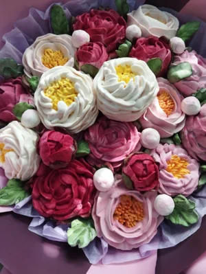 Зефирные букеты