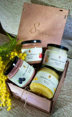 Подарочный набор крем-мёда