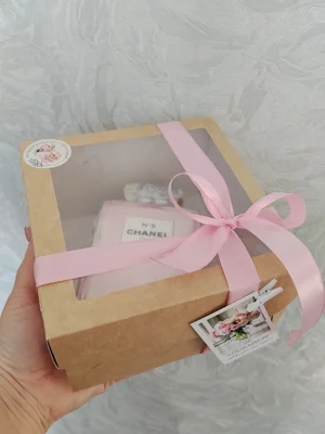 Бенто тортик Медовый с персиком