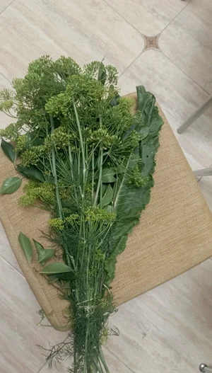 Букет для засолки