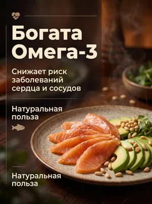 Семга (лосось) холодного копчения