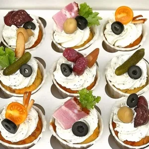 Капкейки закусочные