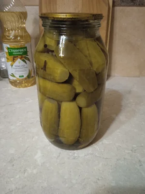 Огурцы маринованные с лимонной кислотой
