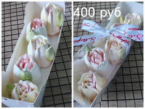 Зефирные тюльпаны