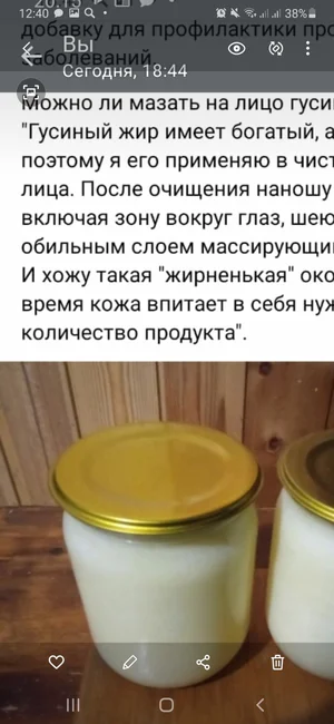 Гусиный жир
