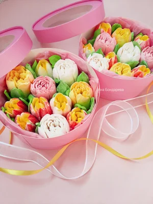 Зефирные цветы