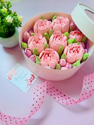 Зефирные цветы