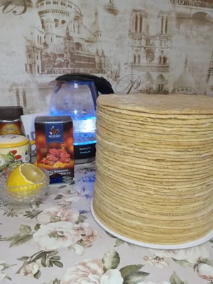 Медовые коржи для торта