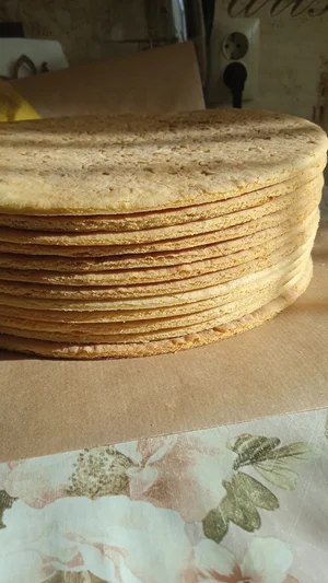 Медовые коржи для торта