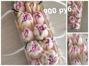 Зефирные тюльпаны