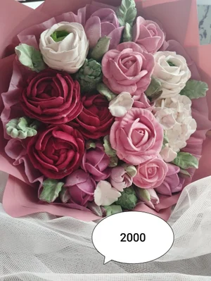 Зефирные букеты