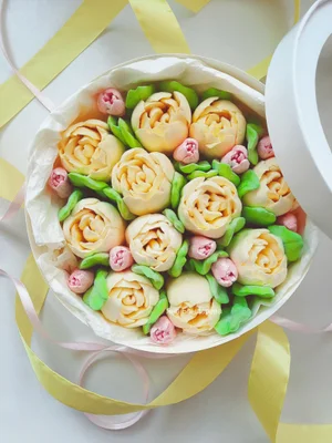 Зефирные цветы