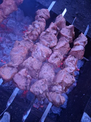 Шашлык в томатном соке