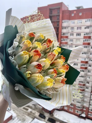 Зефирный букет в форме сердца