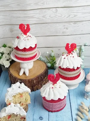 Кулич бездрожжевой морковный с сухофруктами