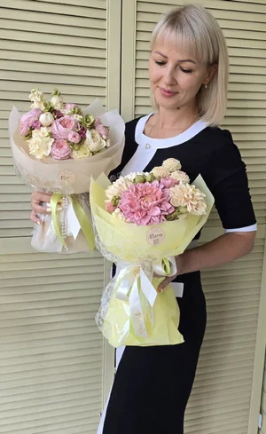 Зефирные букеты