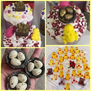 Творожные куличи