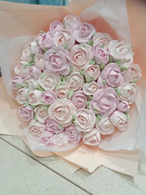 Зефирные букеты