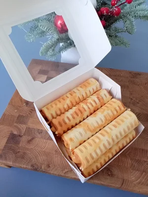 Трубочки со сгущенкой