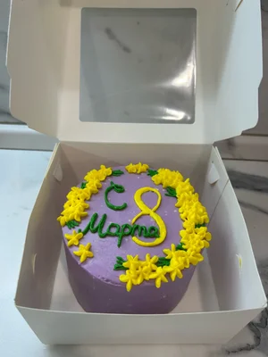 Тортик розовый