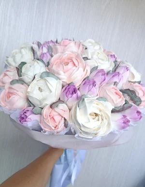 Зефирные букеты